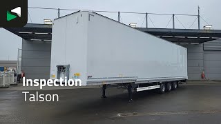 Talson F1227 3 axles NEW Mega Lift Axle closed box semi-trailer for sale - Image 4 | Autoline SL New Talson F1227 3 axles NEW Mega Lift Axle closed box semi-trailer | Image 4 - Autoline