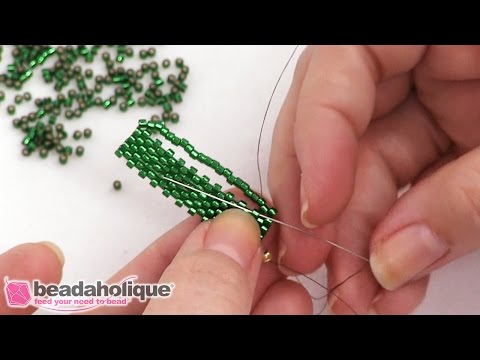 How to do fast Peyote Bead Weaving