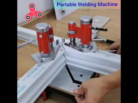 #Portable Upvc Window and Door Welding Machine for Window Fabricating