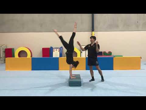 Adult Gymnastics - Back handspring preparation and technique thumbnail