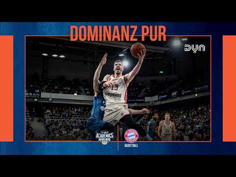 Highlights: MLP Academics Heidelberg - FC Bayern München Basketball (25/26) easyCredit BBL | Dyn BB