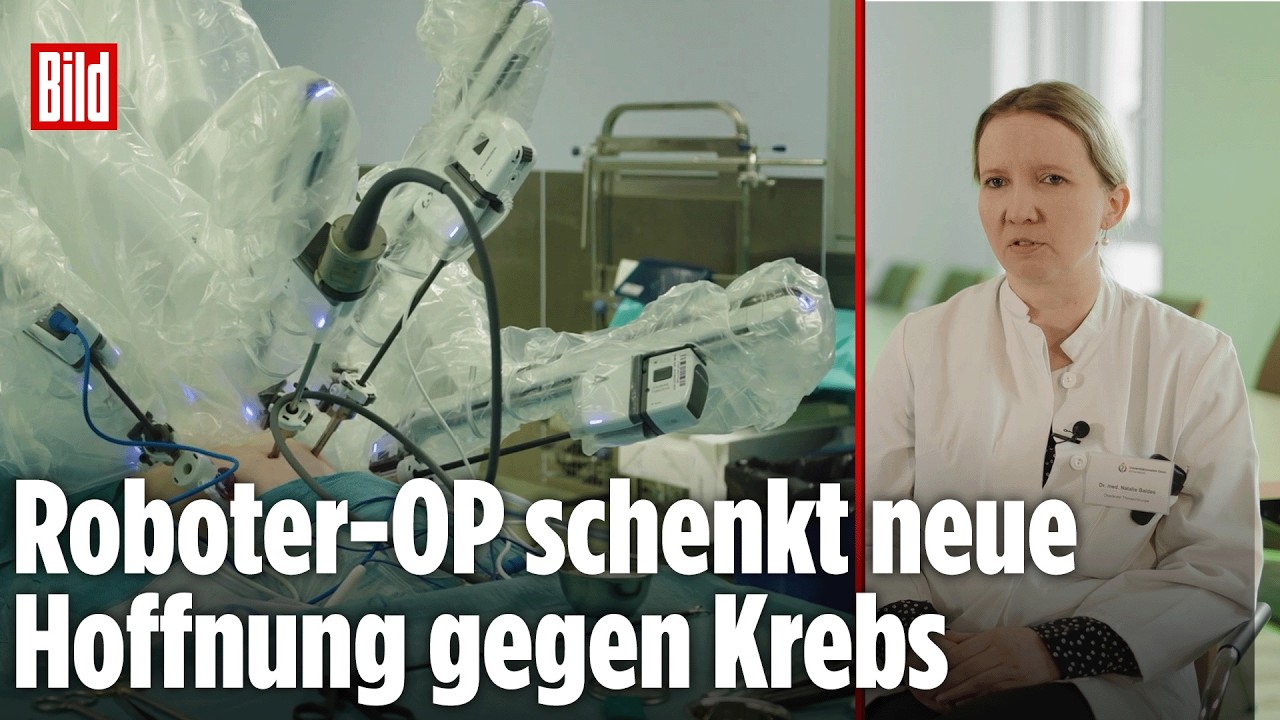 Lungenkrebs: Bahnbrechende Roboter-OP steigert Überlebenschancen um 20 %