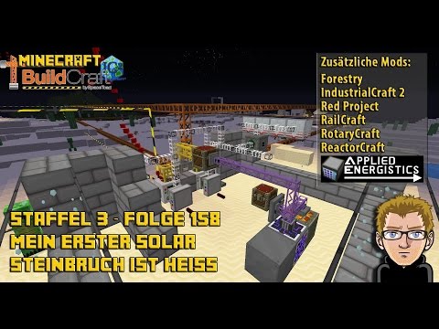 Let´s Play Buildcraft [HD] S03E158 - Mein erster Solar Steinbruch ist heiß