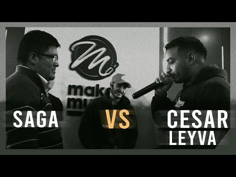 SAGA VS CESAR LEYVA | RAPSTLEMANIA PERU 2023 BATALLAS ESCRITAS