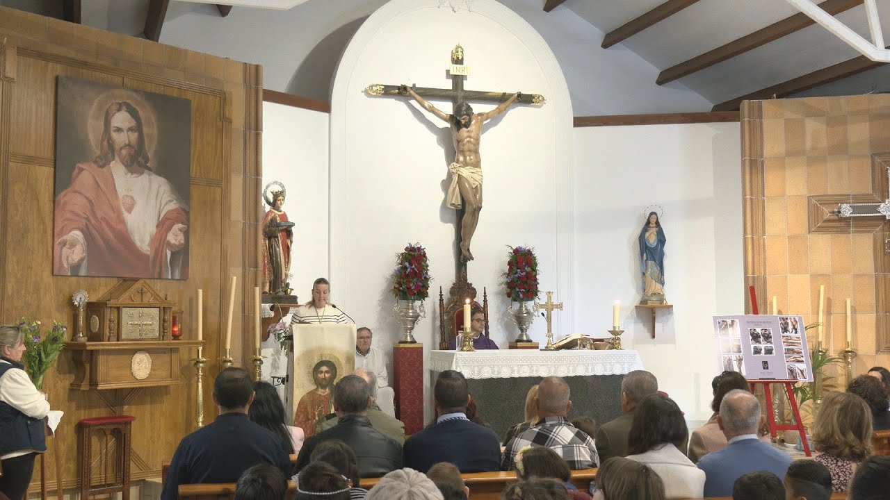 Se presenta la imagen restaurada del Cristo del Amor