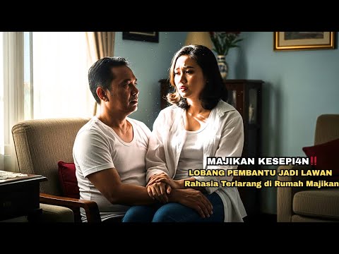 MAJIKAN KESEPI4N‼️ MAIN ADU LOB4Ng SAMA PEMBANTU, Kisah Terlarang Majikan! alurceritafilm