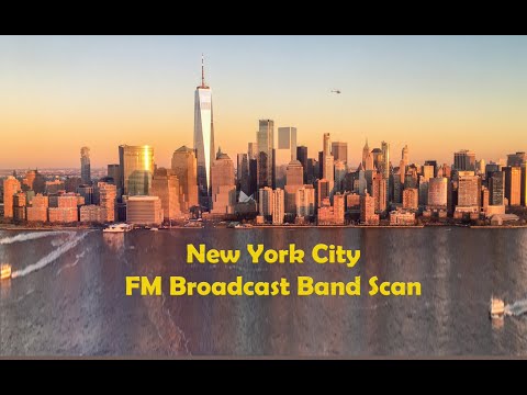 New York City FM Broadcast Band Radio Scan
