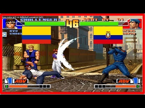 Kof 98 - mao suba (colombia) vs killerkof conejexx (ecuador) Random Select Fightcade