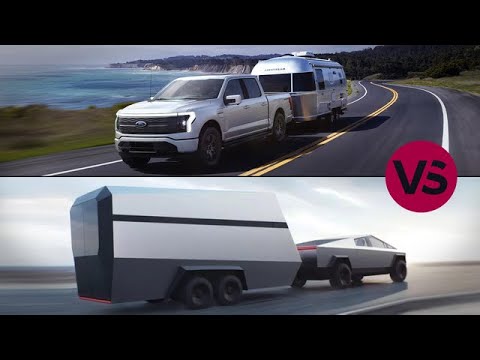 Comparing the electric Ford F-150 Lightning to the Tesla Cybertruck