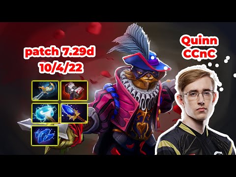 Quinn CCnC Pangolier Mid - DOTA 2 7.29d - MMR rank - Dota2 Gameplay [Learn To PRO dota2]