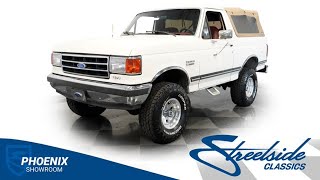 Video Thumbnail for 1990 Ford Bronco