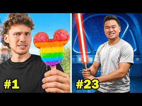 24 Challenges In 24 Hours at Disneyland!
