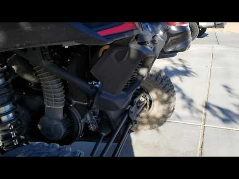 Can-Am x3 Gibson single exhaust