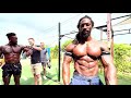 Head bangers and Pushups in Texas! | How To Get A Crazy Pump@Broly Gainz @Goku Pump