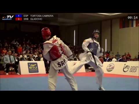 M-58kg 125. TORTOSA CABRERA ESP - GLADOVIC SRB