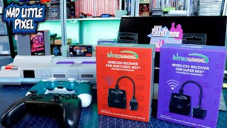 CHEAP Wireless Adapters For The NES & SNES - Use Switch Pro, DualShock 4 & Xbox One Controllers!