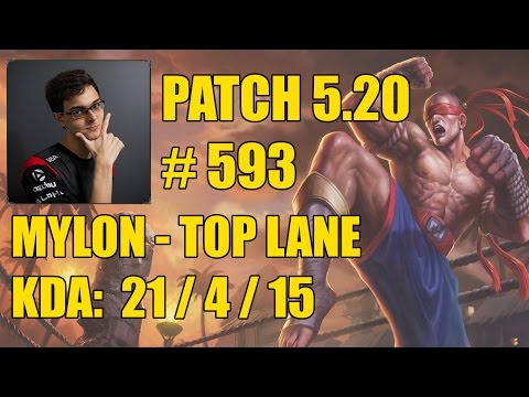 paiN Mylon - Top: Lee Sin vs Olaf - BR Master 19 PDL #593 Highlights