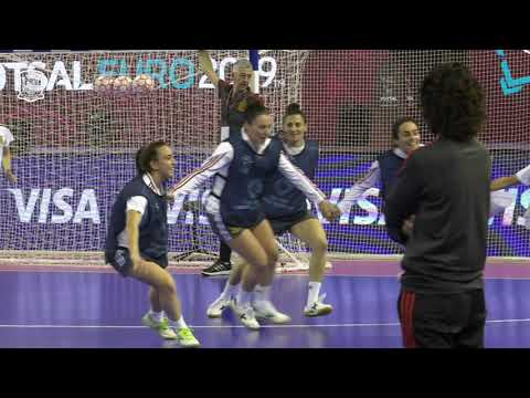 Clàudia Pons: "Estamos muy contentos de poder estar aquí"