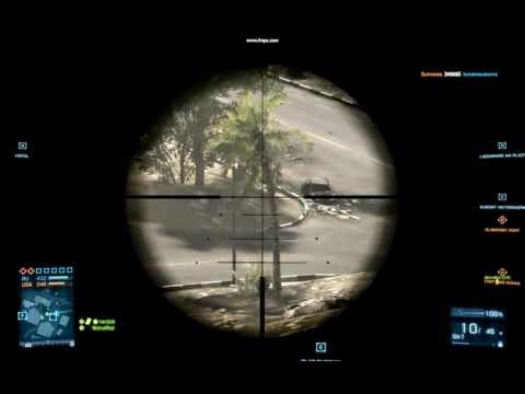 Battlefield 3:funny glitched tree