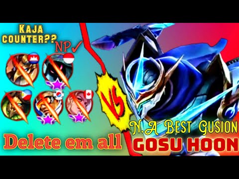 Gusion ultra hand speed | Plays by Gosu Hoon | N.A All time best Gusion | Mlbb June 2020 ❤️❤️
