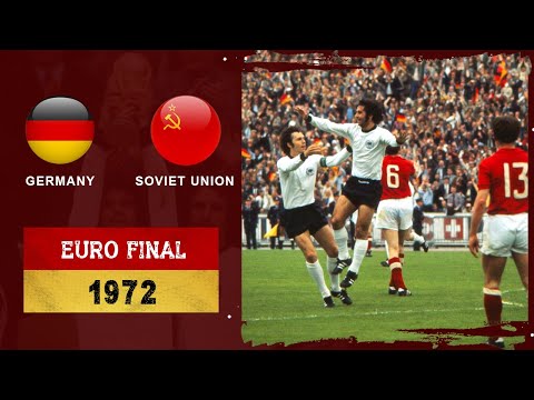 West Germany vs Soviet Union | 1972 EURO Final - Classic Match
