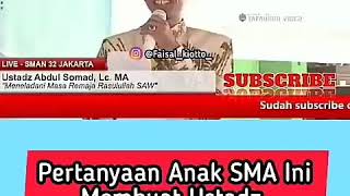 Download lagu Ustadz abdul somad.lc.,MA pertanyaan anak SMA ini membuat ustadz ngakak! mp3
