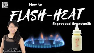 Flash-Heating Breastmilk at Home