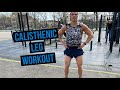 BUILD BIGGER LEGS WITH THIS BODYWEIGHT ONLY LEG WORKOUT | CALISTHENICS FOR BIGGER LEGS | HIGH REPS
