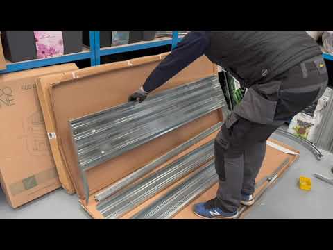 KSB Greenhouse 'Astra' assembly tutorial