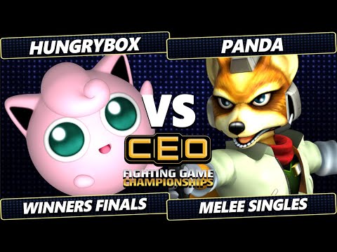 CEO 2024 WINNERS FINALS - Hungrybox (Jigglypuff) Vs. Panda (Fox) Smash Melee - SSBM