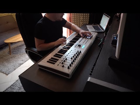 Arturia Keylab61 mkII first session with Ableton Live 10 - Matthew s