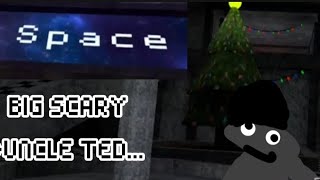 playing big scary with uncle ted