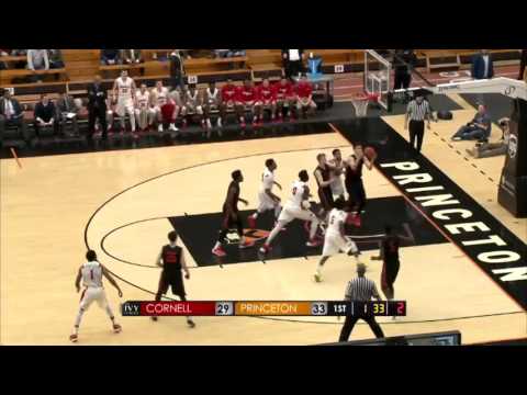 Highlights: Cornell Men's Basketball at Princeton - 2/27/16