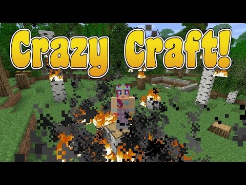 Sunday Morning Adventures! Crazy Craft! Ep.20 Forest Fire! | Minecraft | Amy Lee33