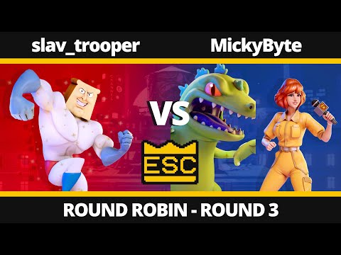 NASB at ESC 18 - Round 3 - slav_trooper (Powdered Toastman) Vs. MickyByte (April O'Neil, Reptar)