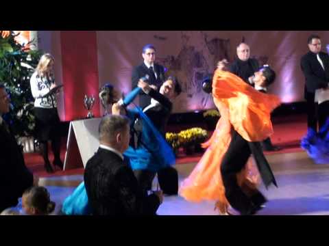 Latvia Open 2011 WDSF ST 1.16 viennese waltz Einasto-Erit; Fainsil-Belousova