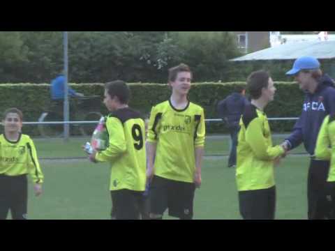 Kampioenswedstrijd SV Meerssen C1-V.V. Ceasar C1