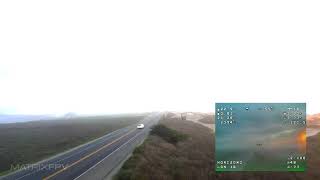 Horizon3 Short Range and Dual FPV Camera Testing with Marine Layer FPV from Tesla Model X