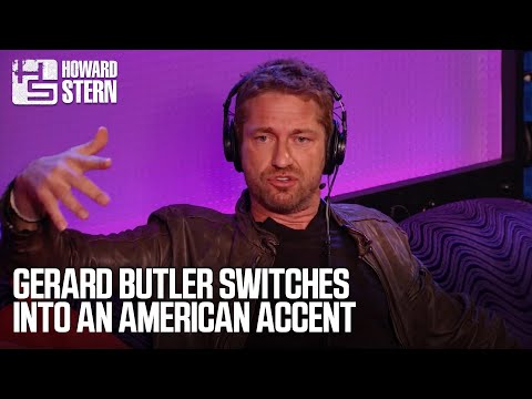 Gerard Butler Shows How He Switches Into an American Accent (2013)