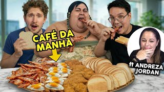 FIZ A DIETA DO HOMEM MAIS GORDO DO MUNDO ft ANDREZA JORDAN (terminamos?) - Peter Reage