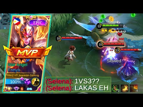 NEW BUILD!!😱 | BROKEN ITEM | TOP 1 GLOBAL FREYA | FREYA BEST BUILD 2022 | MUST WATCH | MLBB✓
