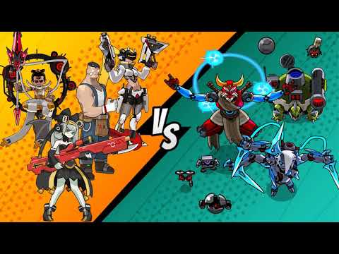 Cyber War: Zombie Idle Defense Games Video