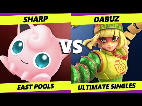 Gridiron Clash East Pools - Sharp (Jigglypuff) Vs. Dabuz (Min Min) Smash Ultimate