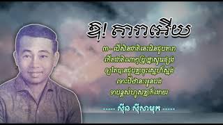 ឱ! តារាអើយ - ស៊ីន ស៊ីសាមុត - Oh! Dara Euy - Sinn Sisamouth #CchankiryLyricsSong