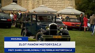 Zlot fanów motoryzacji. Przy zamku zameldowały się perełki motoryzacji