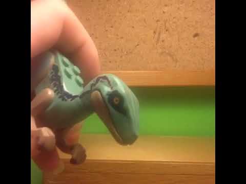 Lego Jurassic world fallen kingdom Blues helicopter pursuit 75928 review