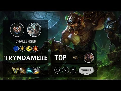 Tryndamere Top vs Kled - EUNE Challenger Patch 10.7
