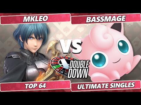 Double Down 2022 Top 64 - MkLeo (Byleth) Vs. BassMage (Jigglypuff) SSBU Smash Ultimate Tournament