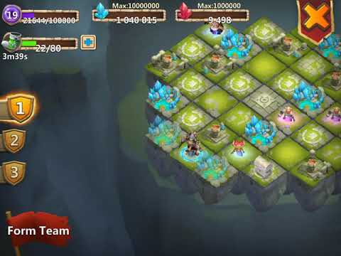 Castle clash-Anubis vs espirita(in dungeons and hbms and lost realm)