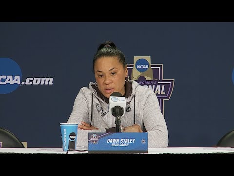POSTGAME: Dawn Staley, A'ja Wilson, Alexis Jennings on UConn — 3/26/18